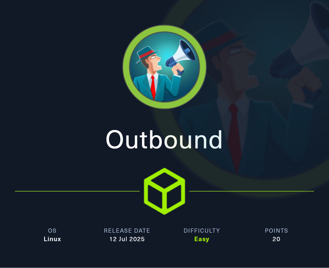 Featured image for Hack the Box - Outbound (Easy) Walkthrough